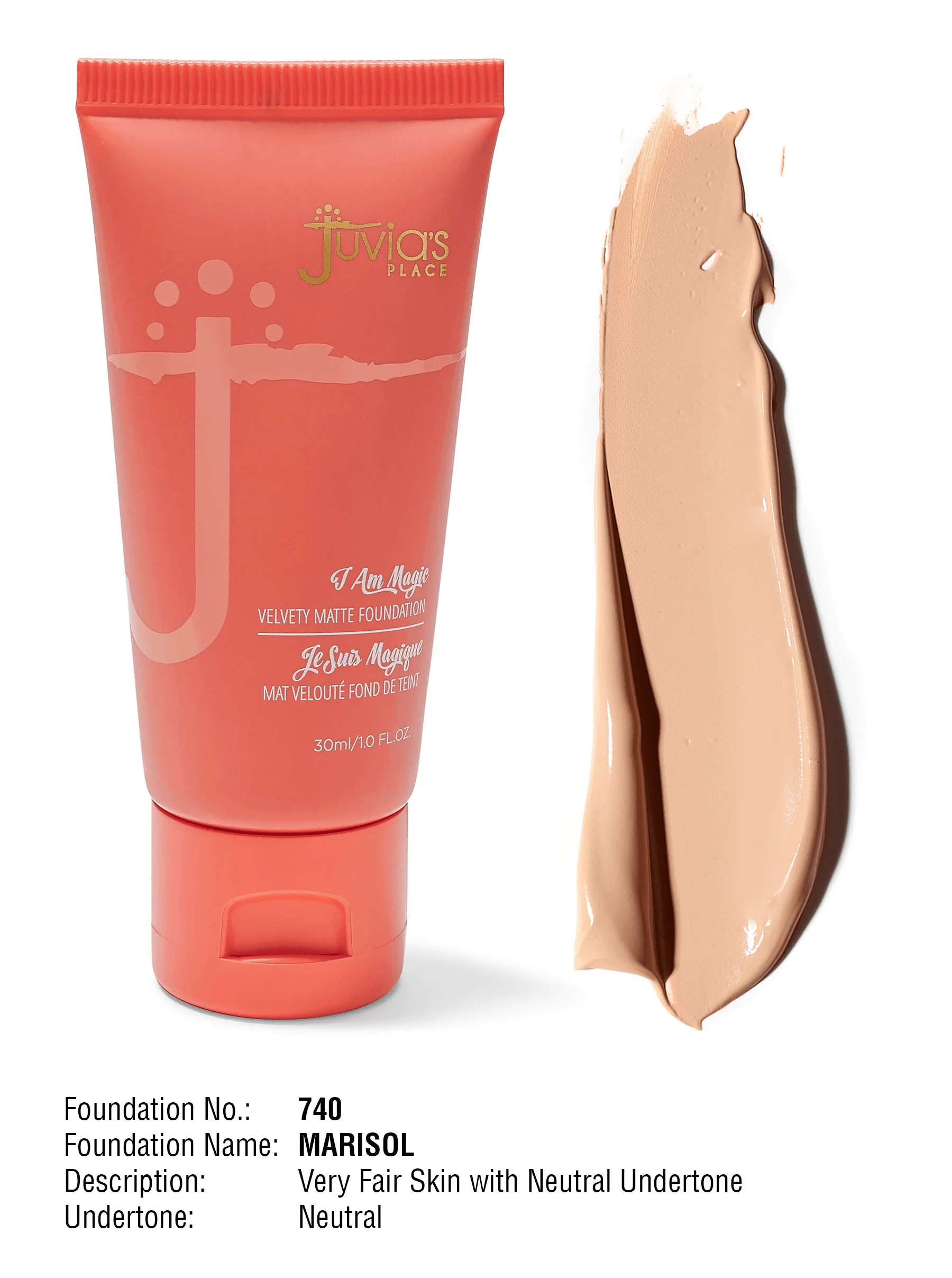 I Am Magic Velvety Matte Foundation - Image 3