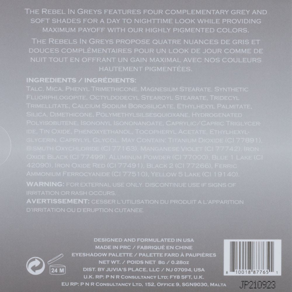 The Rebel Greys Palette - Image 4